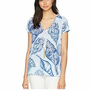 Lilly Pulitzer XL ETTA Blue Peri Stuffed Shells